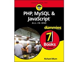 Omslag van PHP, MySQL, & JavaScript All-in-One For Dummies