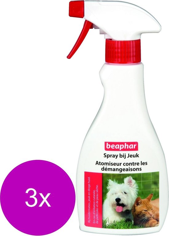 Beaphar Spray Bij Jeuk Voor Hond & Kat Huidverzorging - 3 x bol.com