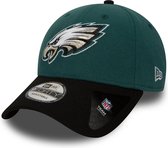 Casquette New Era 9FORTY Philadelphia Eagles NFL - Taille Unique - Vert Minuit / Noir