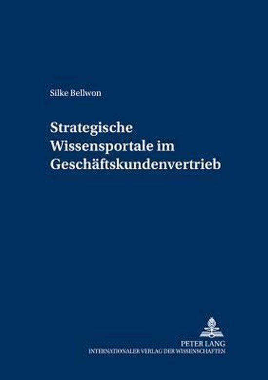 Strategische Wissensportale im Geschäftskundenvertrieb - cover