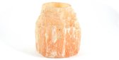 Seleniet theelicht bergtop oranje