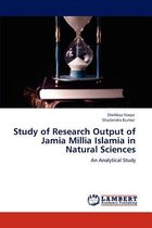 Study of Research Output of Jamia Millia Islamia in Natural Sciences