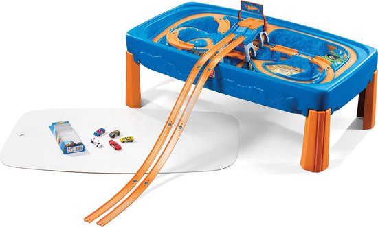 Step2 Hot Wheels Car & Track Speeltafel - 1.8 meter racebaan - Incl. 5 auto's en deksel Step2 Hot Wheels Car & Track Speeltafel - 1.8 meter racebaan - Incl. 5 auto's en deksel