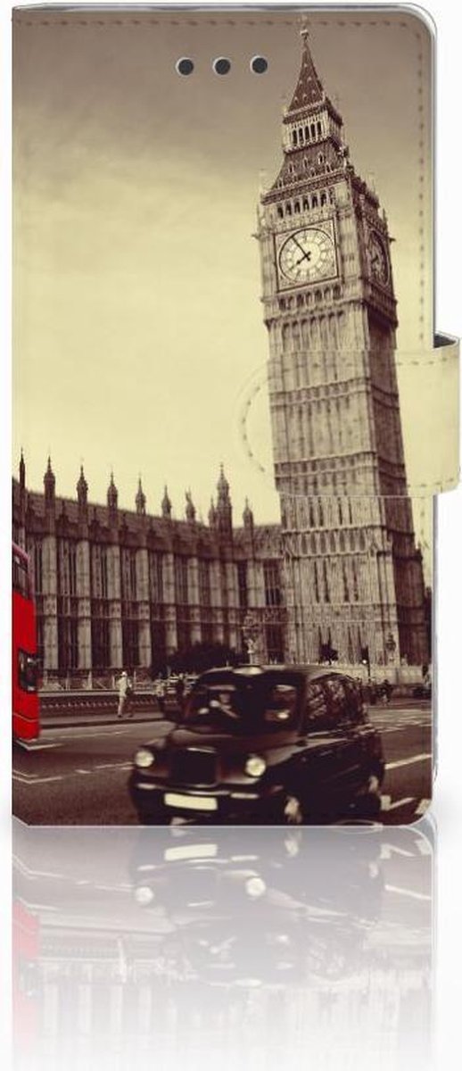 Huawei Ascend P8 Lite Flip Cover Londen
