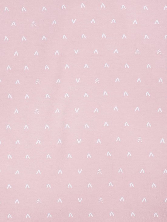 Jollein Romper korte mouw 50/56 Hearts soft pink van Jollein — afbeelding 3