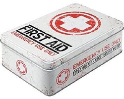 Tin box plat - First aid