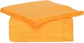 Cosy&Trendy For Professionals Servet - Papier - 25 cm - Oranje - Set-40