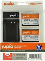 Jupio Kit: 2x Battery LP-E10 + USB Single Charger