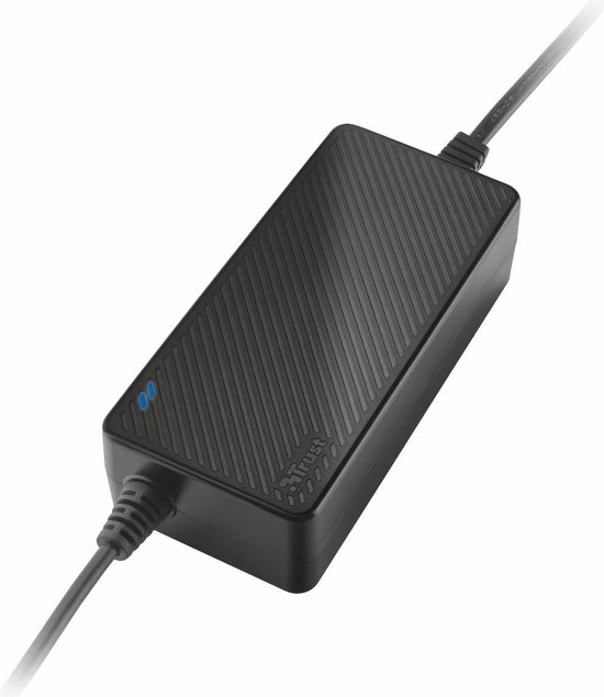 Chargeur d'ordinateur portable intelligent Trust 90 W Plug & Go - Noir |  bol.com