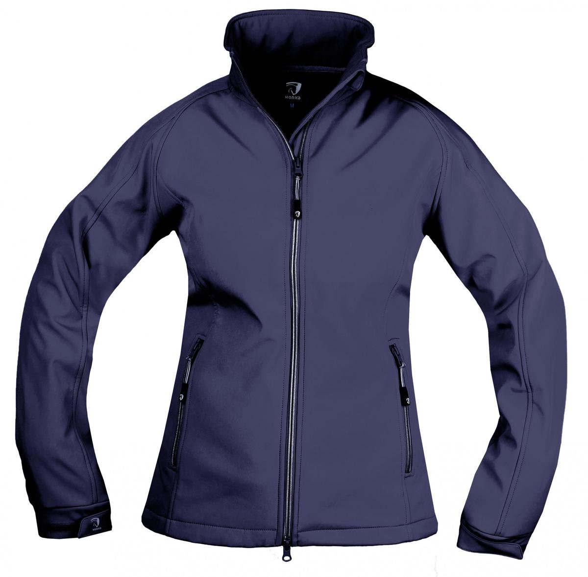 Horka SOFTSHELL JAS SILHOUETTE Blauw