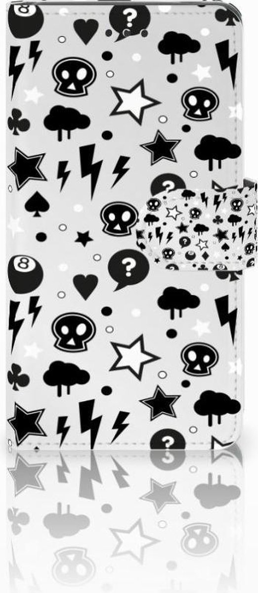 Telefoonhoesje met Naam Nokia 7 Silver Punk