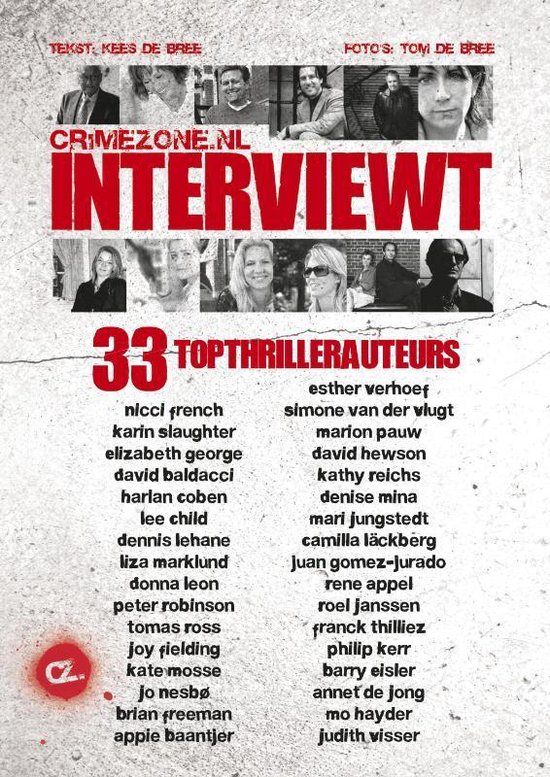 Cover van het boek 'Crimezone.nl Interviewt'