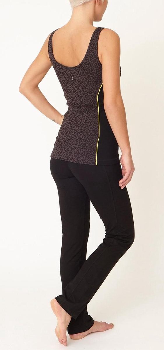 Yoga-Tank-Top mit Bra - leopard — afbeelding 3