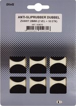 Qlinq Anti-sliprub Dubbelpak - Zwart - 28 mm