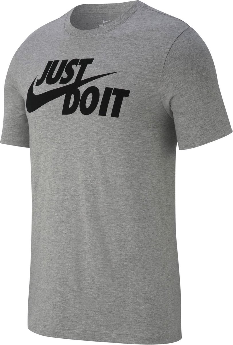 Nike Sportswear Just Do It Swoosh Heren T-Shirt 2XL Grijs