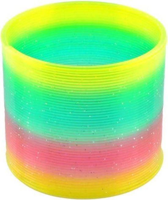 Neon Regenboog Trapveer Set Traploper Springveer Neon Regenboog Trapveer Set Traploper Springveer