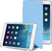 3-vouw Slim Smart Cover Companion hoesje met slaap & wekker functie voor iPad mini 1 / 2 / 3 (blauw)