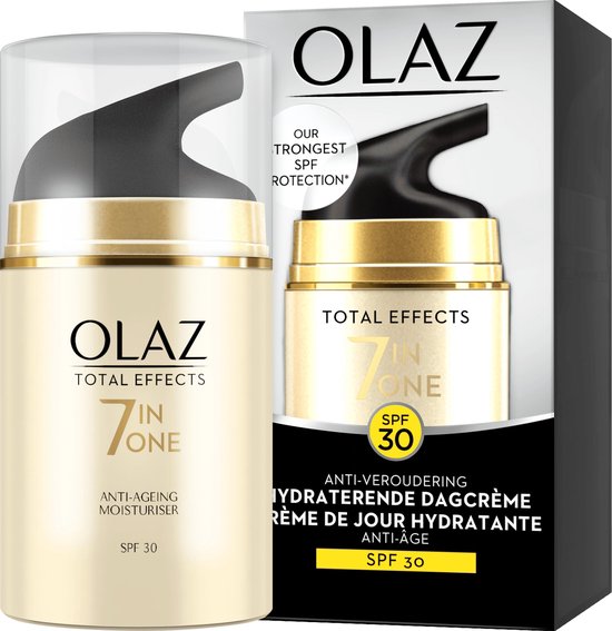 trompet Betasten Droogte Olaz Total Effects Anti-veroudering Dagcrème SPF 30, 50 ml | bol.com