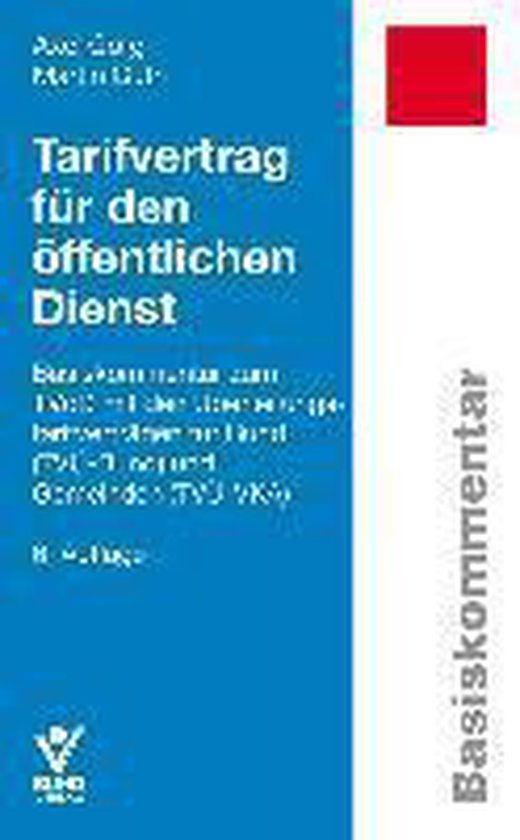 Tarifvertrag für den öffentlichen Dienst - cover