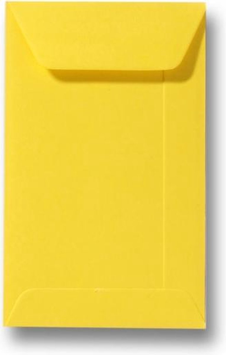 Envelop 6,5 x 10,5 cm Boterbloemgeel 60 stuks