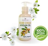 Argan Hand Crème - Verzacht & Verzorgt Met Vitamine E - 250ml 100% Bio