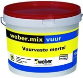 Weber.mix vuur - Vuurvaste mortel emmer 12 kg
