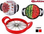 Quttin meloensnijder - Ø 24 cm - rood/zwart