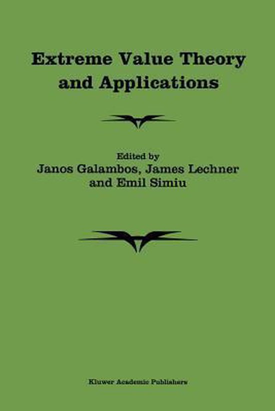 Extreme Value Theory and Applications - cover