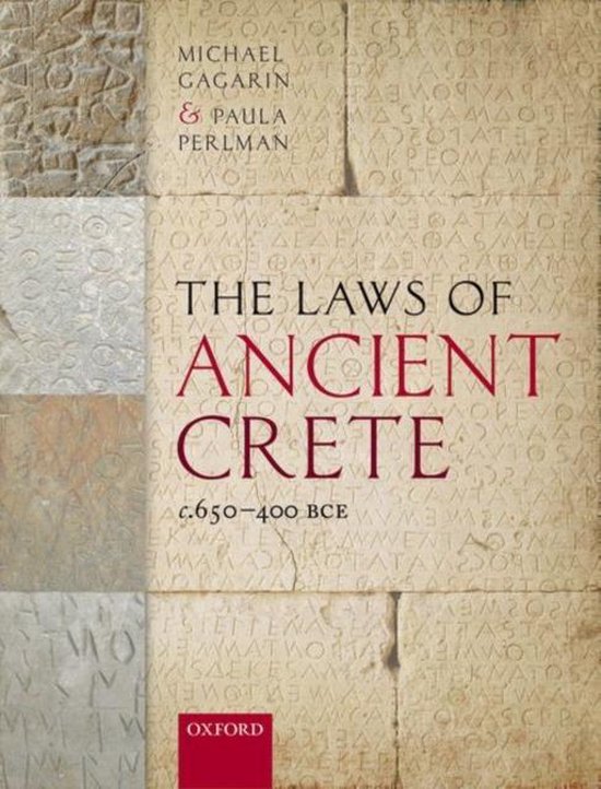 Laws Of Ancient Crete C 650 400 Bce - cover
