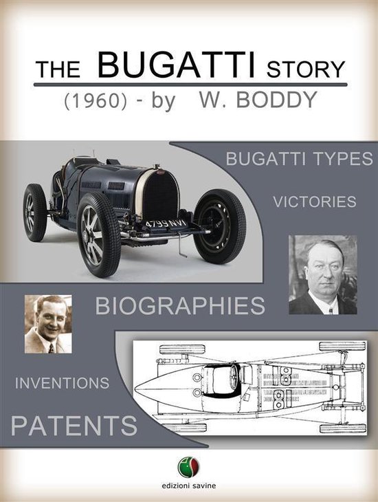 History of the Automobile 6 - The Bugatti Story - cover