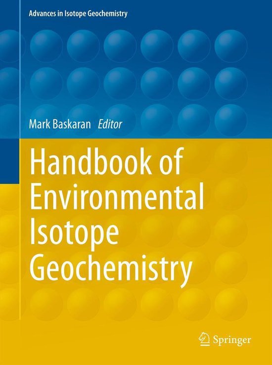 Advances in Isotope Geochemistry - Handbook of Environmental ... - cover