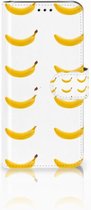 Geschikt voor Samsung Galaxy J6 2018 Uniek Bookcase Hoesje Banana