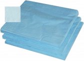 papieren servetten - lichtblauw - 20 stuks - 33 x 33 cm- 3 laags