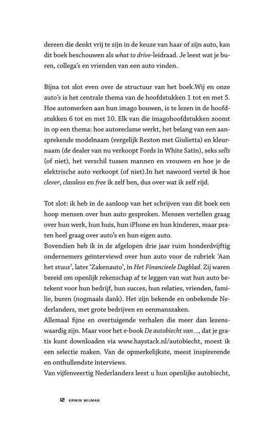 Wat je rijdt ben je zelf