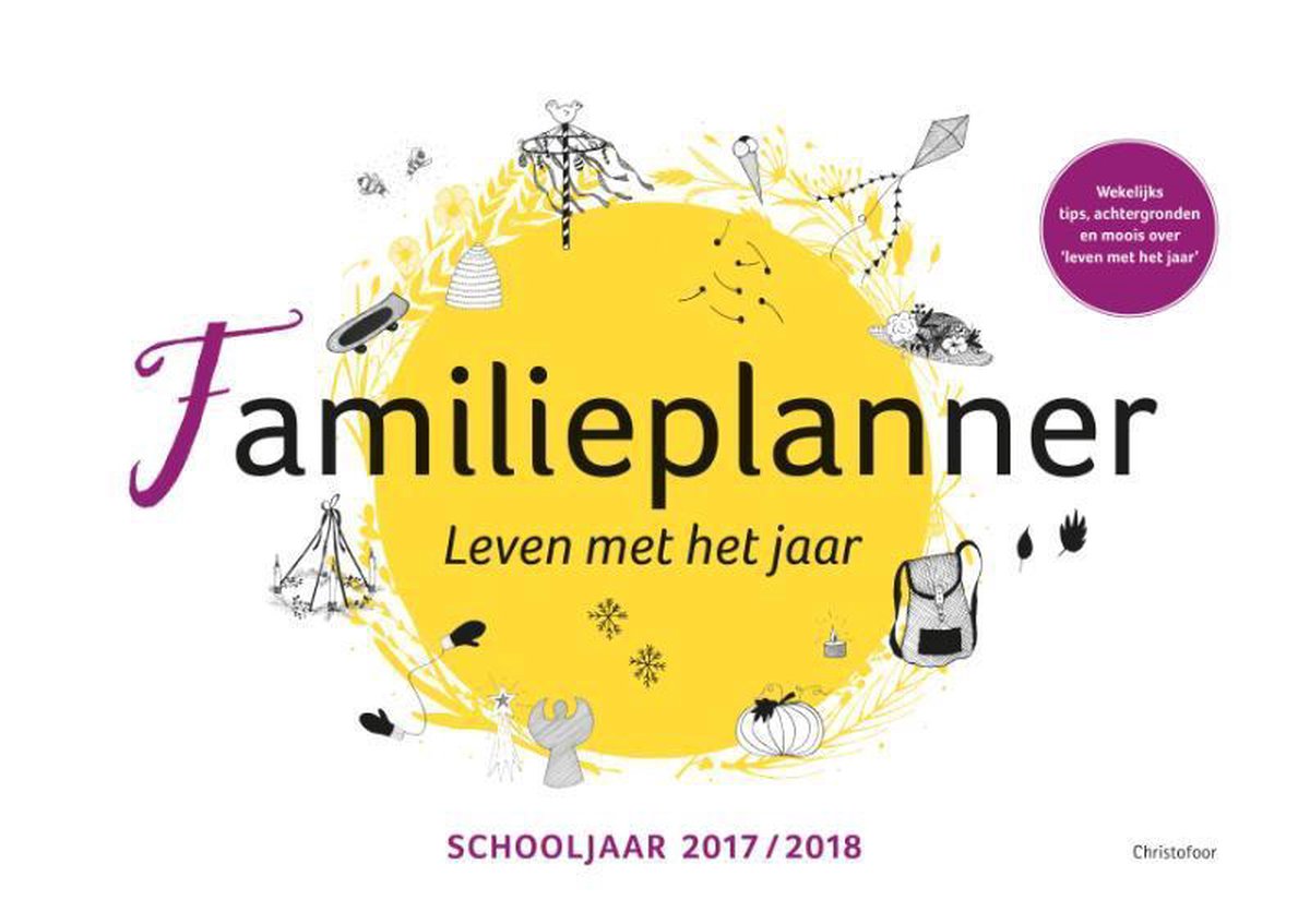Collectief Allerlei soorten Plakken Familieplanner 2017/2018 | bol.com