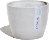 Ecopots Stockholm Sierpot Binnen Whitestone 16cm