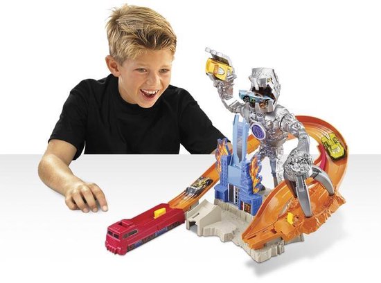 Hot Wheels Robot Attack Racebaan bol