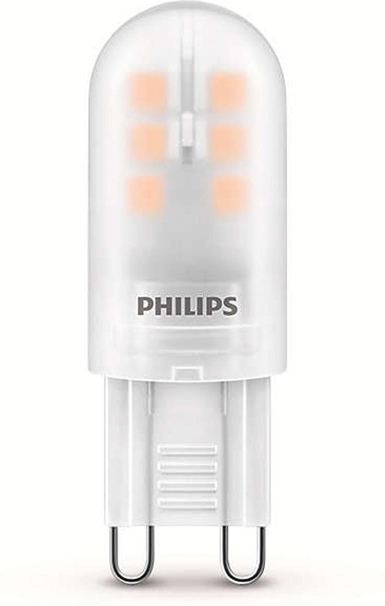 Philips 1.9W (25W) G9 Warm white Non-dimmable Capsule energy-saving lamp |  bol.com