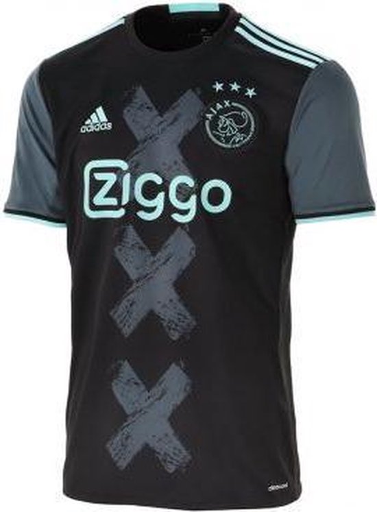 Vermenigvuldiging Sluier Uitstroom adidas - Ajax Away Jersey 2016-2017 - Zwart - Heren - maat M | bol.com