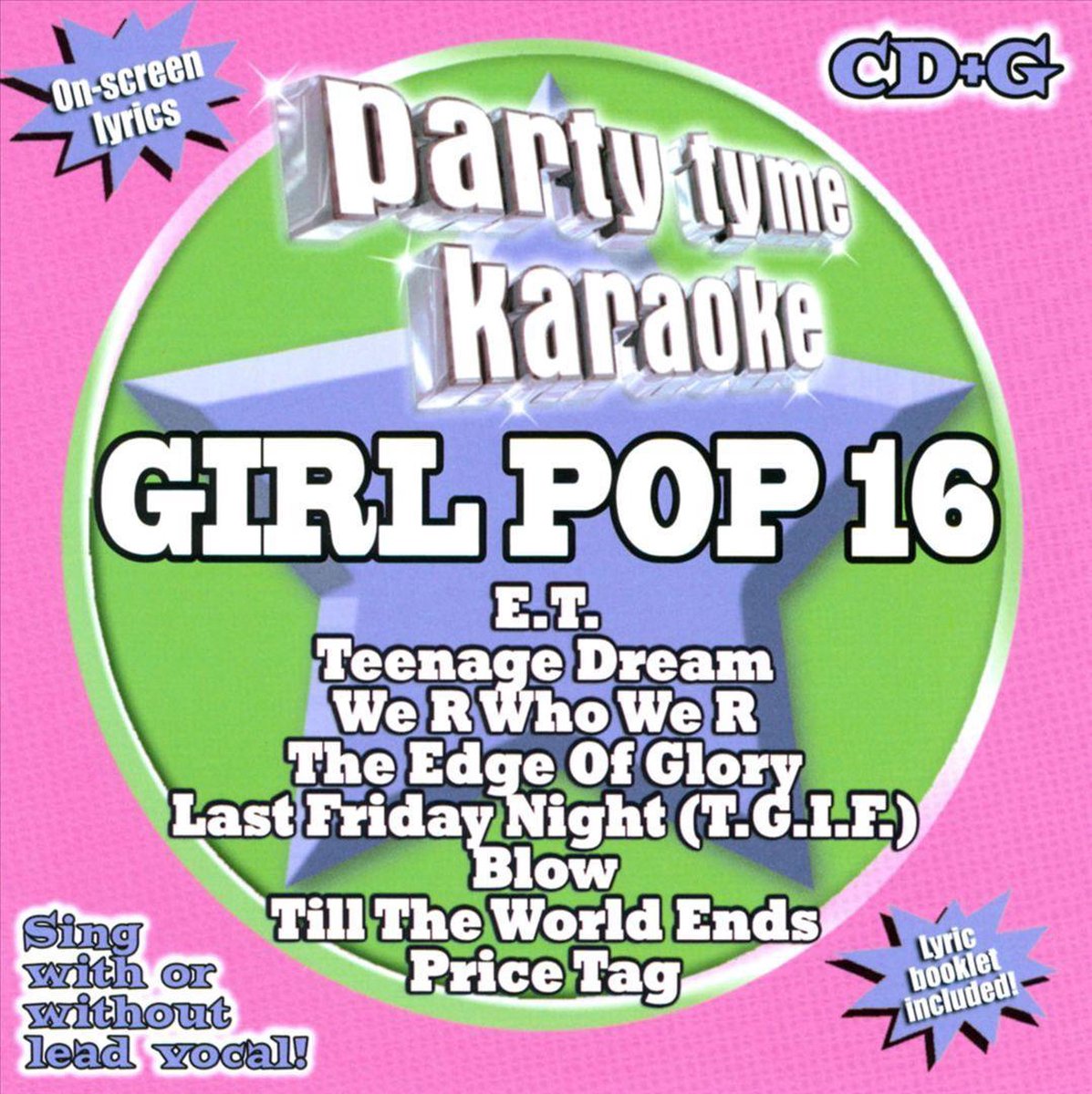 Party Tyme Karaoke:girl Pop 16