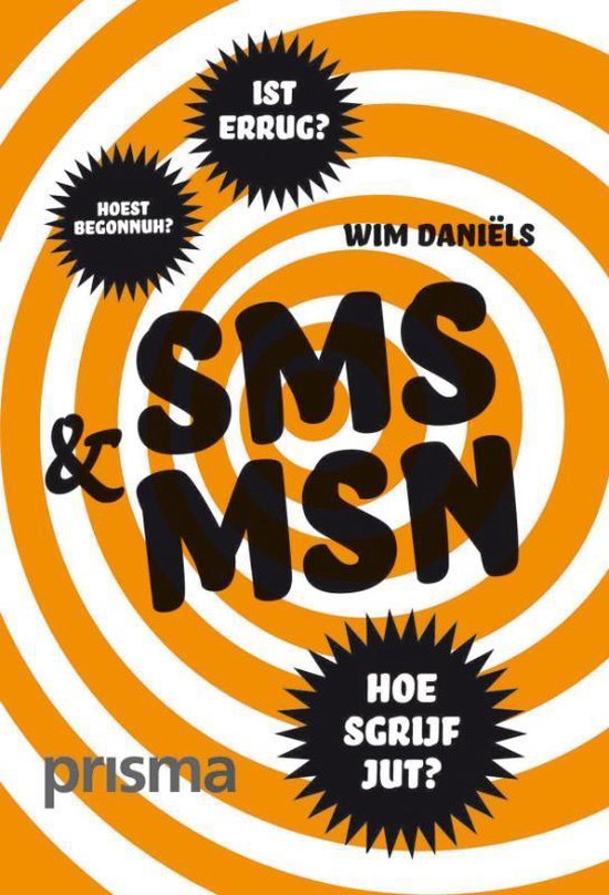 Cover van het boek 'SMS & MSN' van W. Daniels