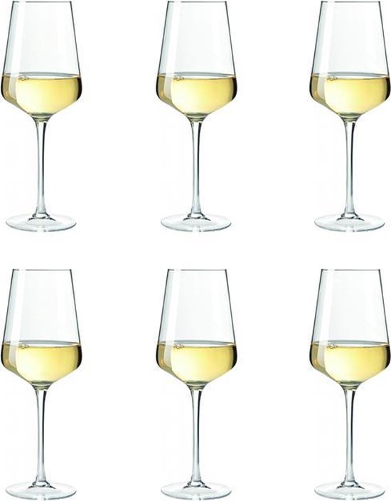 Leonardo Puccini witte wijnglazen - 560 ml - hoogte 24 cm - 6 stuks - Leonardo