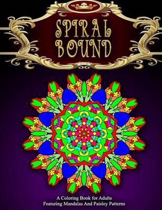 Foto: Spiral bound mandala coloring book vol 10