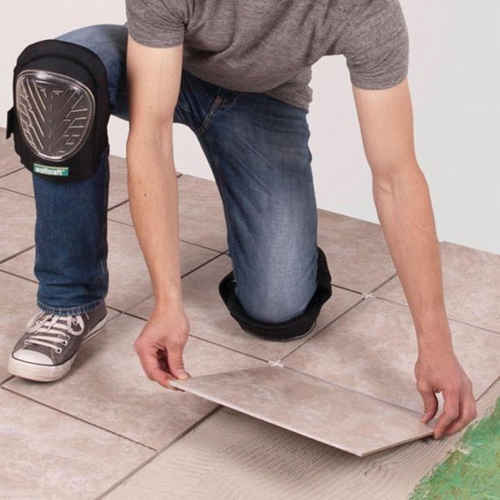 Ginocchiere Comfort Wolfcraft - Con Inserti In Gel, Protezione Antiforatura, Regolabili In Velcro - Foto 13