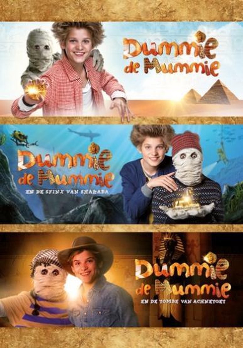 Dummie De Mummie 1-3 - Dvd