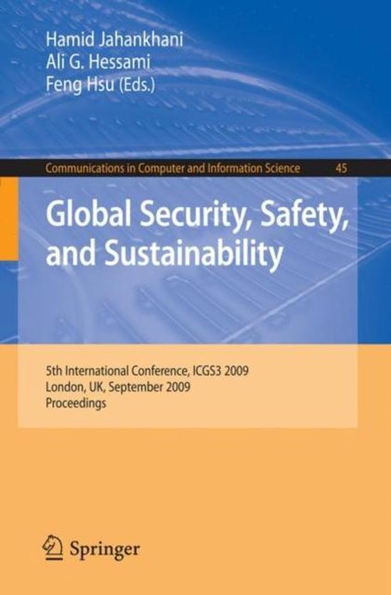 Global Security, Safety, and Sustainability - cover