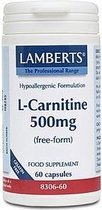 Lamberts L Carnitine 500 8306 Capsules