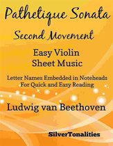 Pathetique Sonata Second Movement Easy Violin Sheet Music
