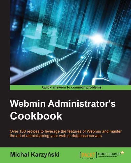 Webmin Administrator's Cookbook - cover