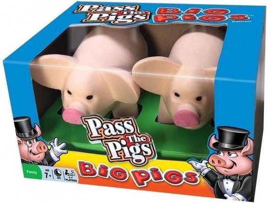 Thumbnail van een extra afbeelding van het spel Biggen Big Pigs - Dobbelspel